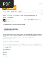 Learn To Create MSBI (Microsoft Business Intelligence) Project in 7 Days - CodeProject