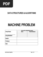 Machine Problem Ccs0015