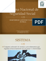 Sistema Nacional de Seguridad Social