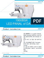 Electronic Bartacking and Button Attaching Machine