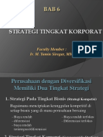 Strategi Tingkat Korporat 1