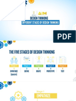 Different Stages of Design Thinking-Presentation