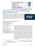 Breastfeeding and Emotional Aspects During The Covid-19 Pandemic Period in Two Counties in The Metropolitan Region of Belém/Pará, Brazil