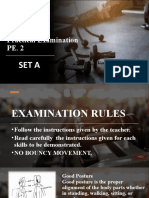 Practical Examination PE 2 SET 1