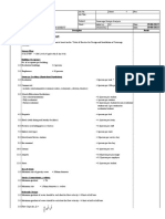 Calculation Sheet: Sewage Flow