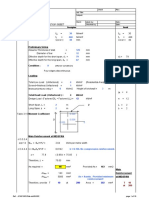 BS 8110 Data Given: Calculation Sheet