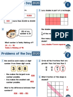 March Problems of The Day - Full Set With Answers - Blue