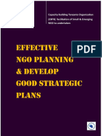 Strategic Planning For Small & Emerging NGOs Done by Zaa Twalangeti PDF