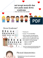 Intervensi Terapi Motorik Dan Oromotor Pada Anak DS