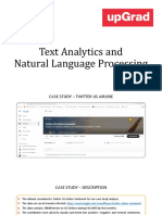 Text Analytics and Natural Language Processing