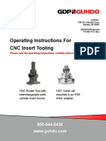 CNC Insert Tool Operating Instructions