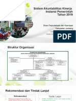 Sistem Akuntabilitas Kinerja Instansi Pemerintah Tahun 2019: Dinas Perpustakaan Dan Kearsipan Kabupaten Jombang