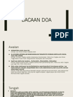 Bacaan Doa