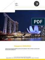 Singapore (04N/05D) Itinerary