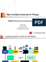 Narrow Band Internet of Things: IN5060: Performance in Distributed Systems