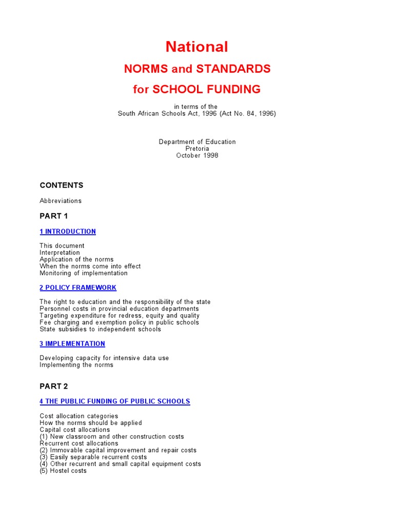 south-africa-school-funding-norms-1998-pdf-subsidy-fee