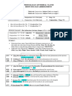 Peringkasan Adverbial Clause