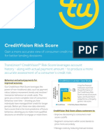 Product Creditvision Risk Scores As