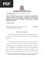 Carta de Desahucio