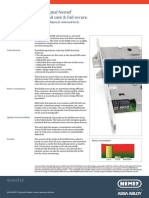 Nemef Leaflet EL600 Fail-Save and Fail Secure