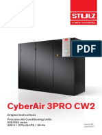 Cyberair 3pro Cw2: Original Instructions Precision Air Conditioning Units 400 V / 3 Ph+N+Pe / 50 HZ
