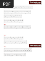Guitar Tabs Red Hot Chilli Tabs | PDF | Song Structure | Musical Forms