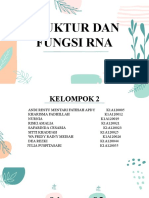 Stuktur Dan Fungsi Rna Kelompok 2