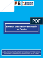 Informe Revistas Educacion Espana