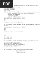 Python Programming Dated 16-07-2021