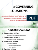 Lecture Note 3 - Governing Equations