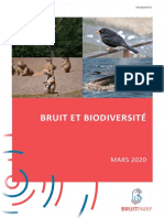 2020-03-11 - Rapport - Bruit et biodiversité