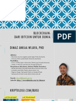 Blockchain - Dari Bitcoin Untuk Dunia by Dimaz Anka Wijaya