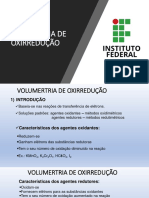 Volumetria de Oxirredução