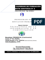 2018 Proyecto de Catedra TIC - PEP 3ero A - RURAL