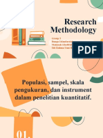 GROUP 5 (Populasi, Sampel, Skala Pengukuran, Dan Instrument Dalam Penelitian Kuantitatif.)