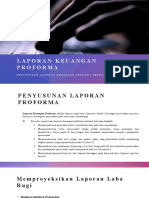 LAPORAN KEUANGAN PROFORMA