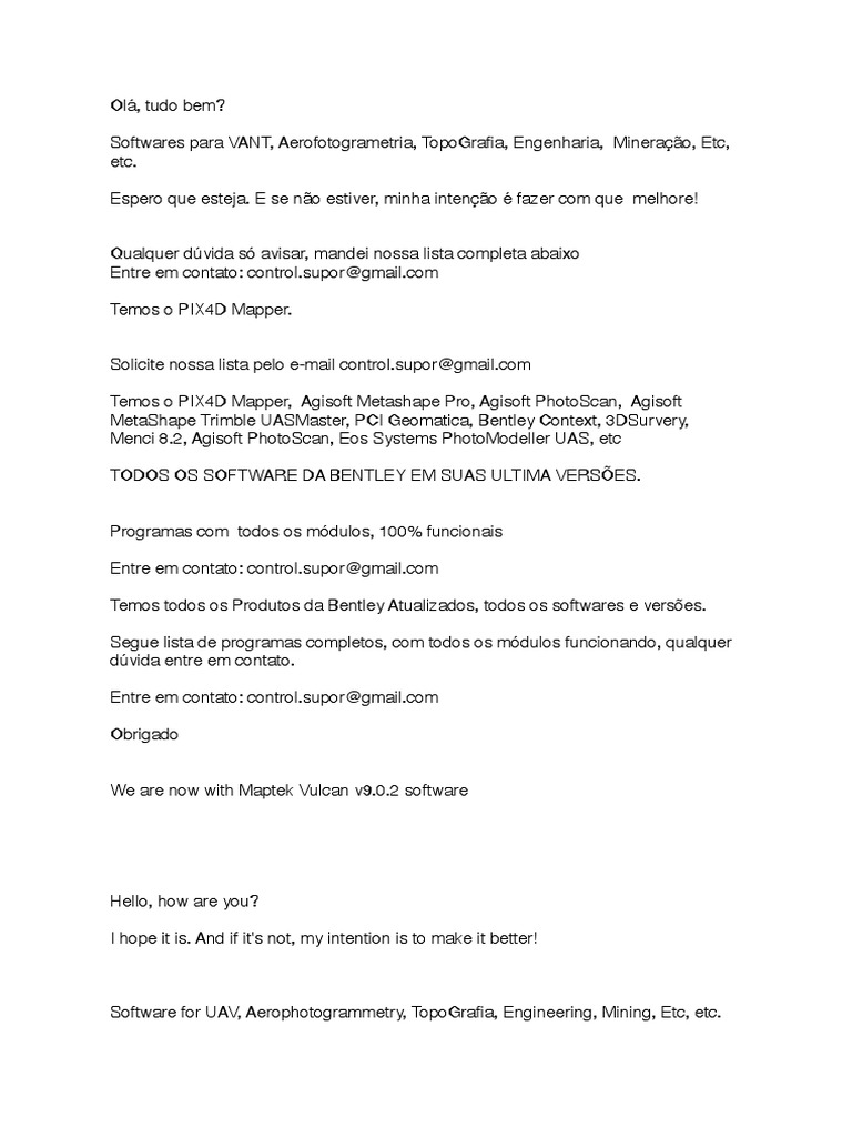 Lista De Softwares 2020 | PDF | Desenvolvimento De Software.