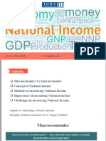 Macroeconomics Lecture Chapter 10 Measuring A Nations Income