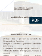 Slides de Maranhão XIX - XX