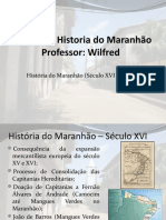 História Maranhão Sécs XVI-XVII