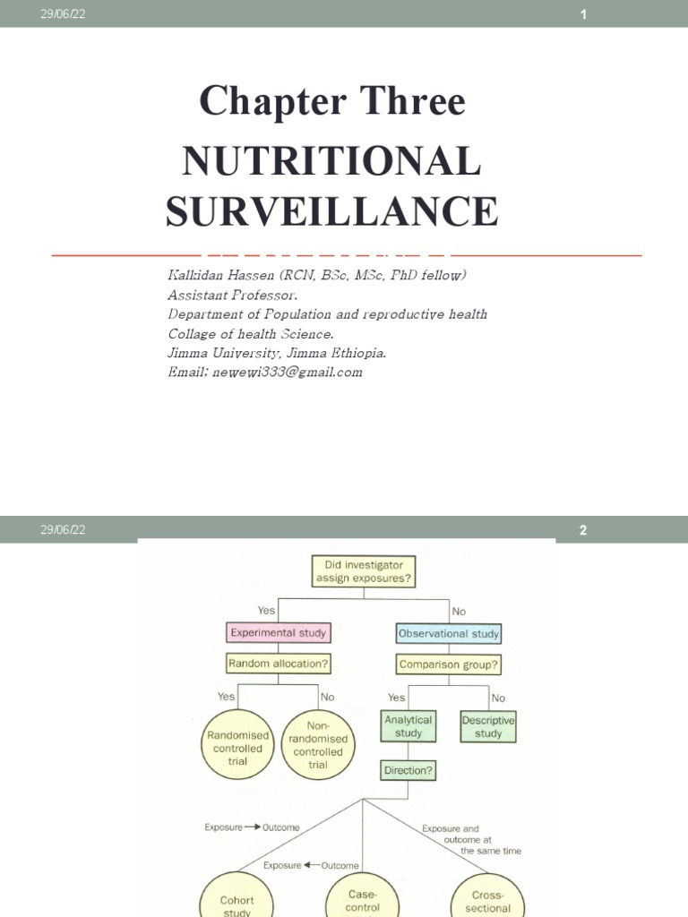 Nutritional Surveillance PDF Accuracy And Precision Nutrients