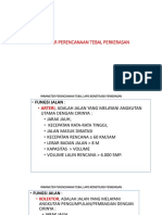 Parameter Perencanaan Tebal Perkerasan