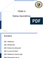 LECTURE NOTES 9 - Óptica Geométrica