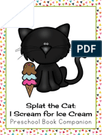 Splat The Cat: I Scream For Ice Cream: Preschool Book Companion
