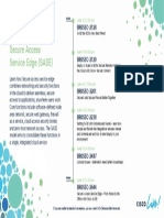 Secure Access Service Edge (SASE) : Security