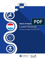 Luxembourg LU: State of Health in The EU