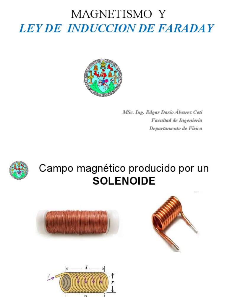 23 Magnetismo Ley de Faraday | PDF | Campo magnético | Inducción ...