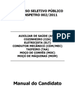 Manual do Candidato Guarnição