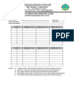 Jadwal Mengajar