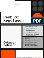 PERTEMUAN 7 Pembuat Keputusan